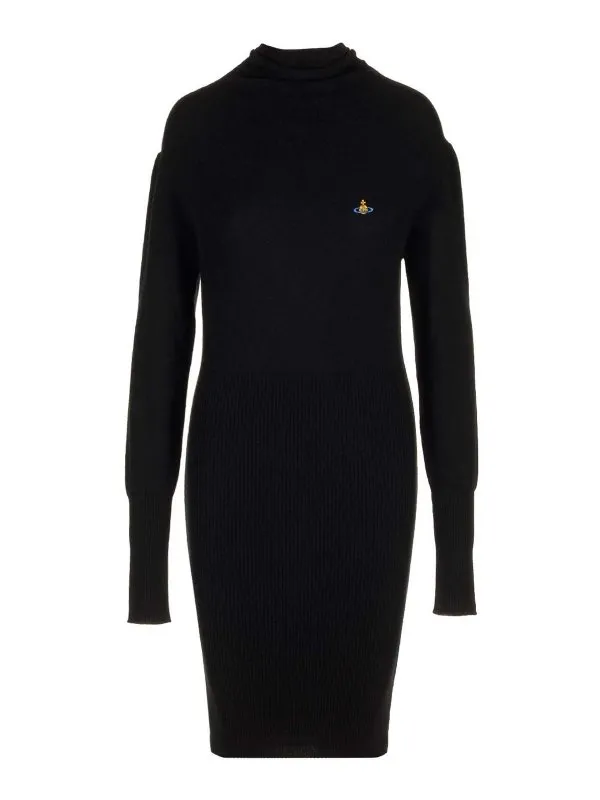 Vivienne Westwood Robe Au Genou - Noir - Noir | 1801000TY0018N401