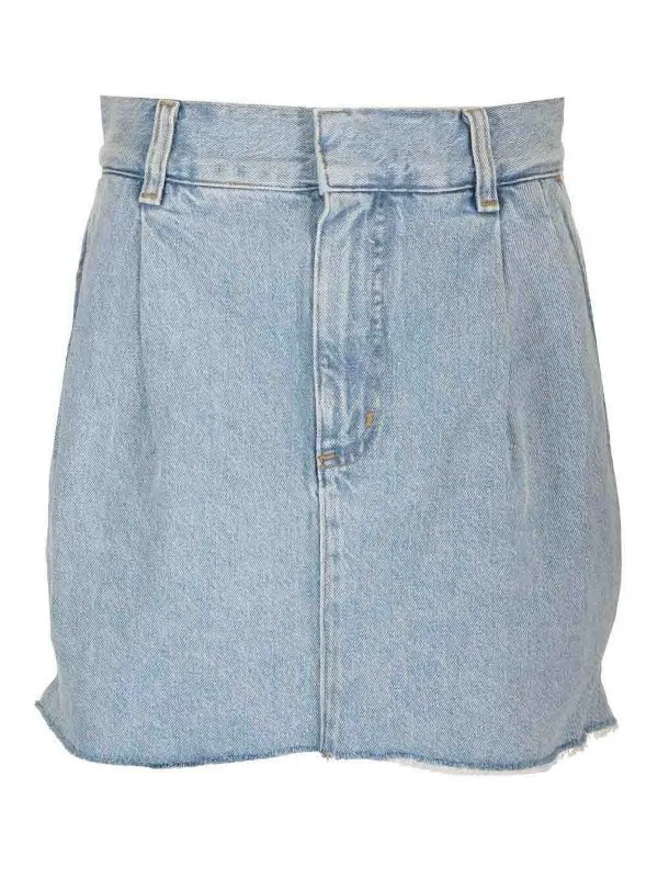 Agolde Jupe Midi - Bleu Clair - Bleu Clair - Femme | A30601601ROTA