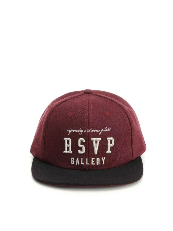 Agolde Chapeau - Rouge Brun - Rouge Brun - Homme | A804MARON