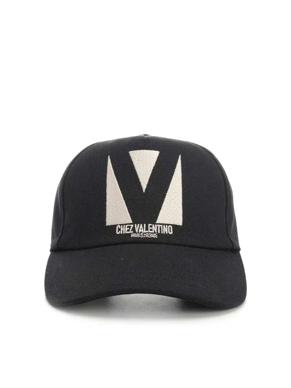 Valentino Garavani Chapeau - Noir - Noir - Femme | 6W2HDA41WGJ9LP