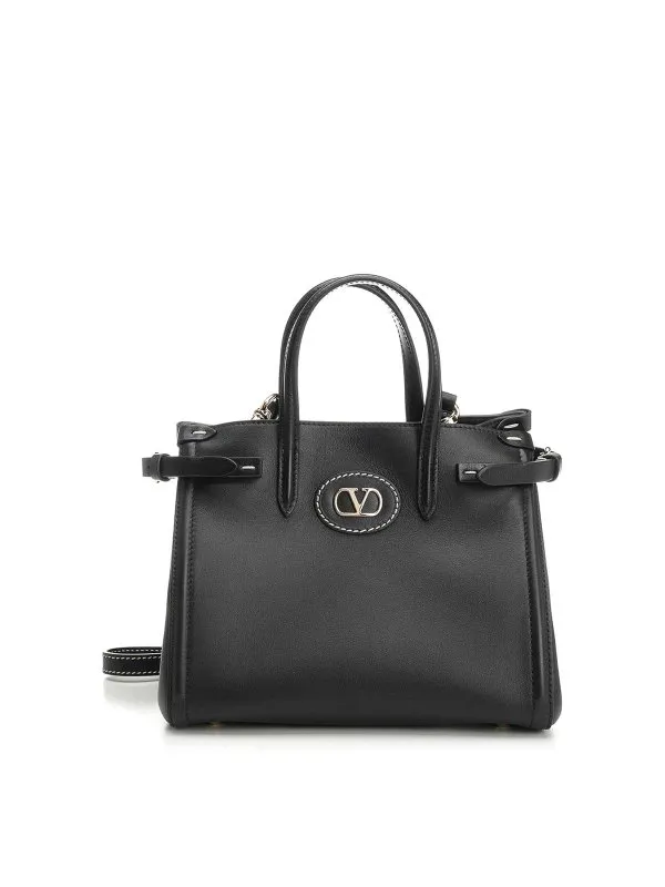 Valentino Garavani Sac Cabas - Noir - Noir - Femme | 6W2B0R20CVC0NO