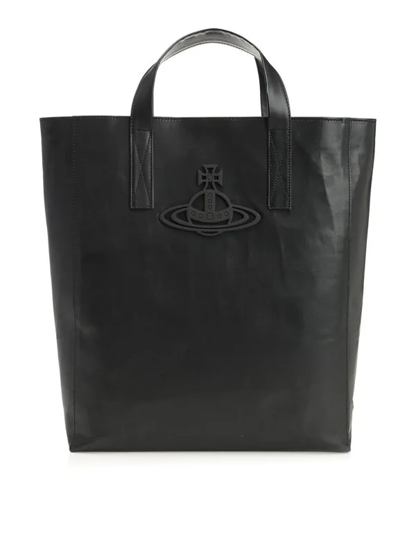 Vivienne Westwood Sac Cabas - Noir - Noir | 4D02000BUL00ANN401