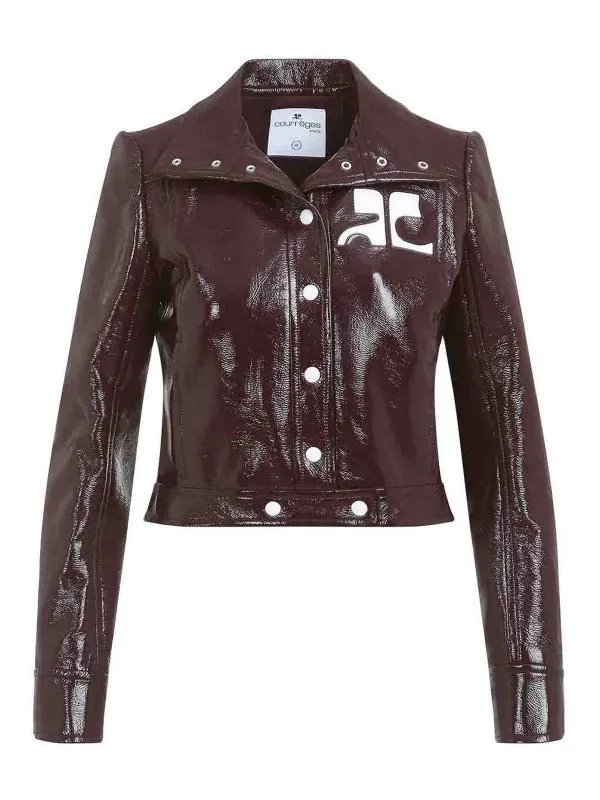 Courreges Veste Casual - Bordeaux - Bordeaux | PERCBL005VY00144010