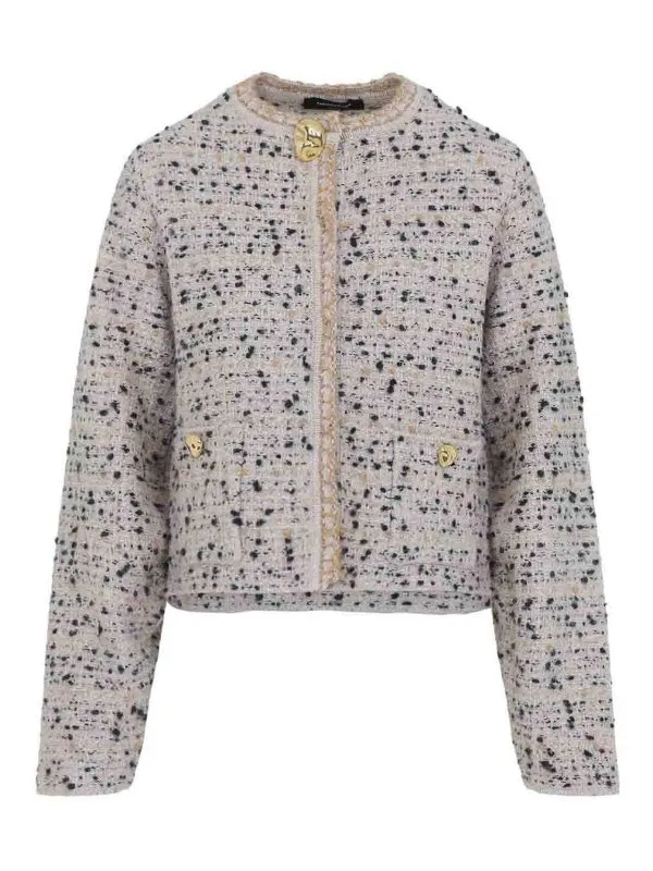 Fabiana Filippi Veste Casual - Noir - Blanc - Femme | GCD215F122VR2