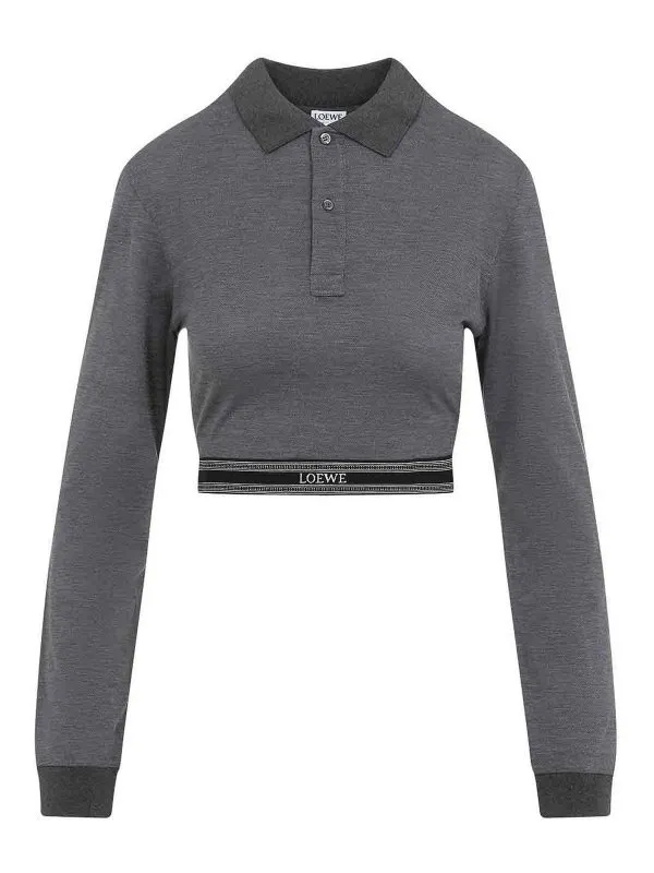 Loewe Polo - Noir - Gris - Femme | S359Y23X973047 | thebs.com