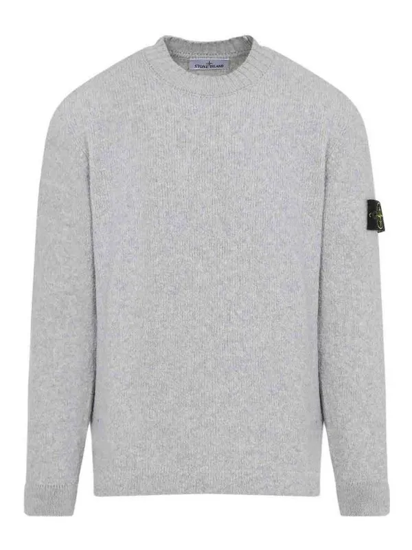 Stone Island Pull Col Rond - Gris Foncé | K2S155100056S00N2V0M64