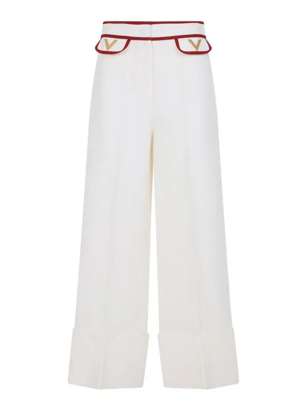 Valentino Short - Crème - Crème - Femme | 7B3RB6541CFAS0