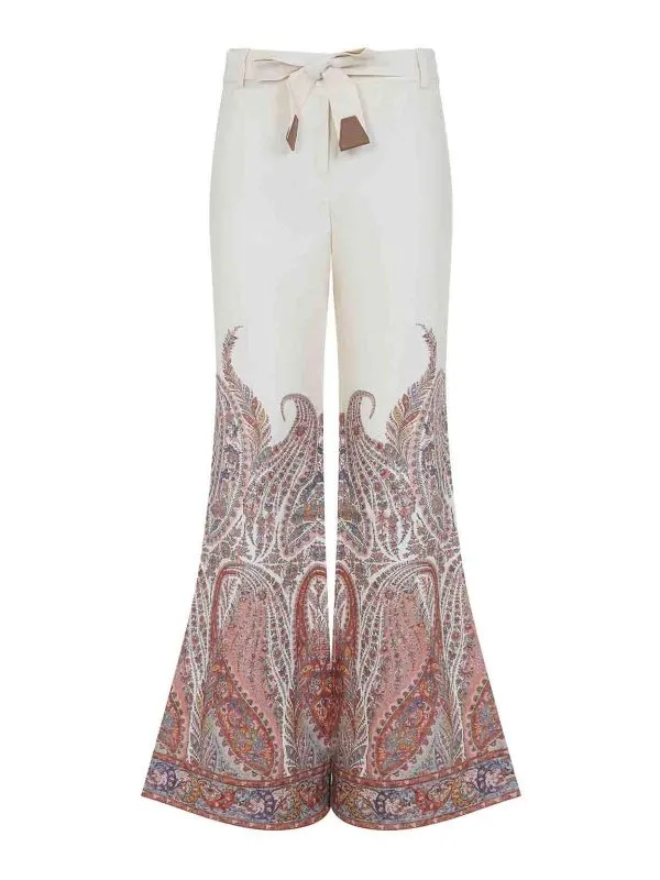 Zimmermann Short - Blanc - Blanc - Femme | 3235PSS251CREAM