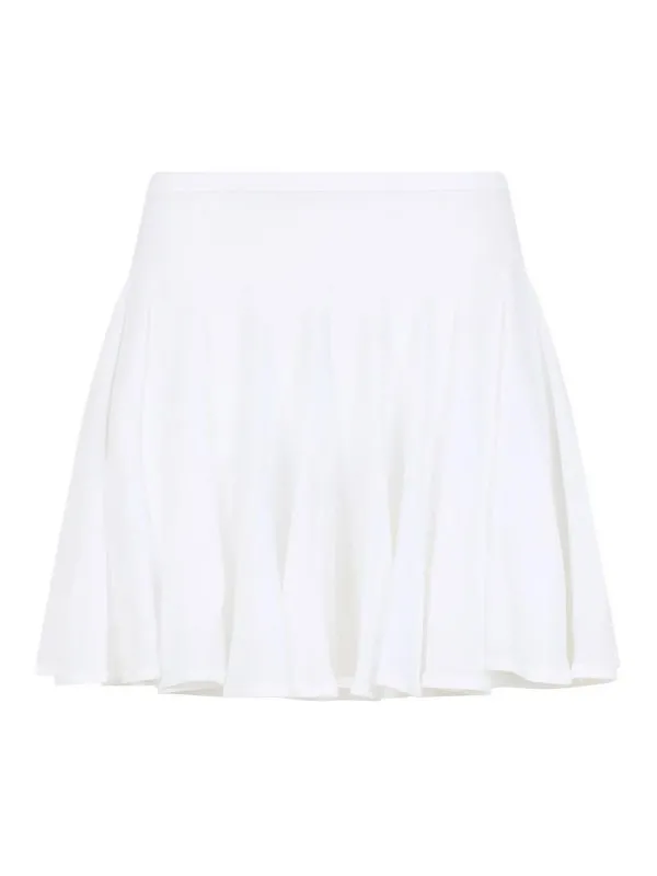 Alaïa Jupe Midi - Blanc - Blanc - Femme | AA9J2306K053A000
