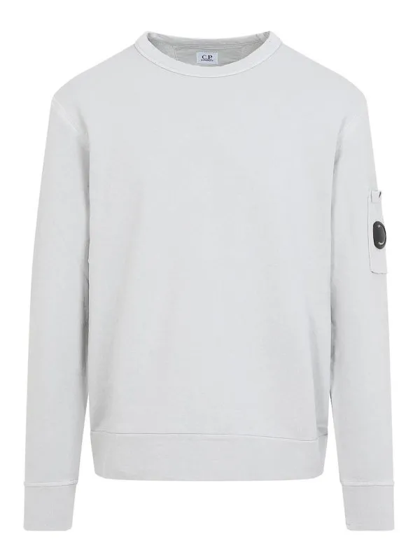 C.P. Company Pull Col Rond - Bleu - Bleu | MSS266A110337O800