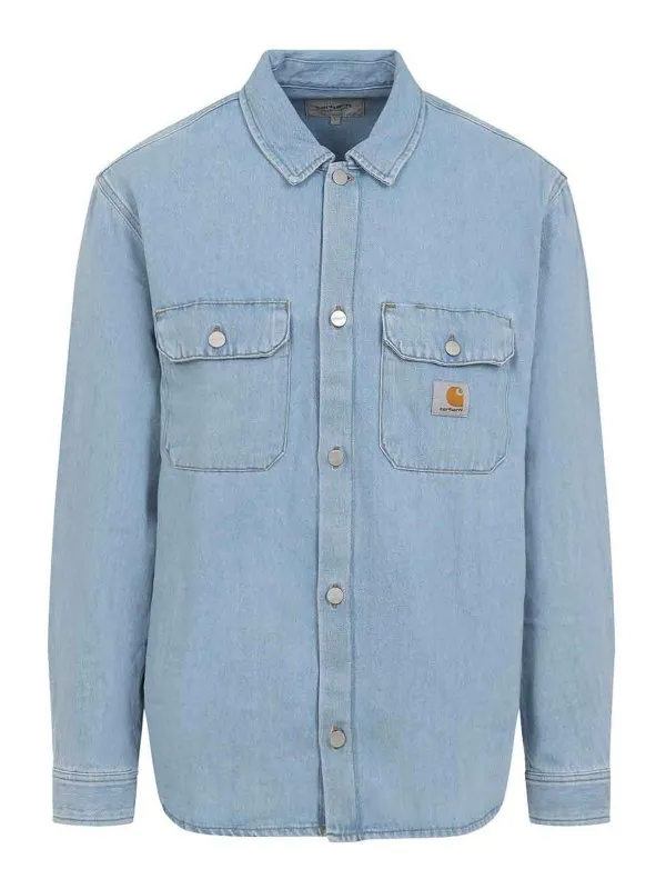 Carhartt Chemise - Bleu - Bleu - Homme | I0333460112 | thebs.com