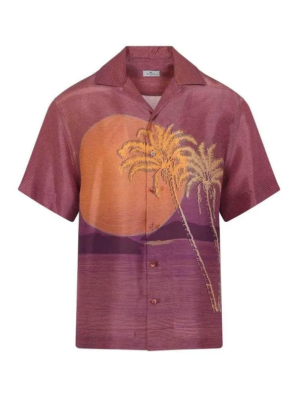 Etro Chemise - Orange - Orange - Homme | MRIC001399SP1A9X0850