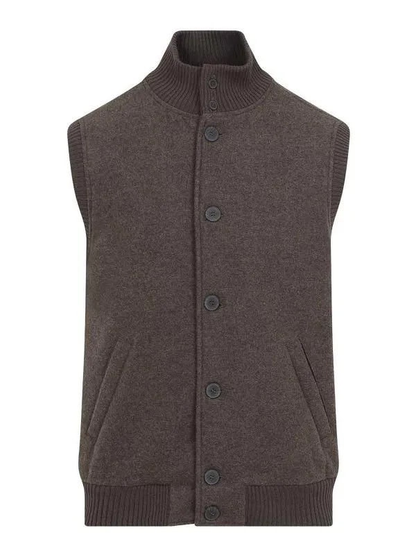 Giadero Gilet - Marron - Marron - Femme | SHVESTBG | thebs.com