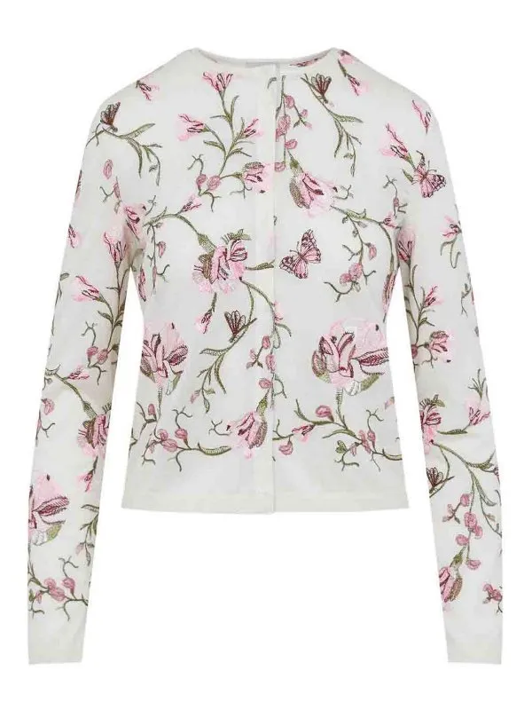 Giambattista Valli Cardigan - Blanc - Blanc | 25SSSVCM0C5101CMS1101