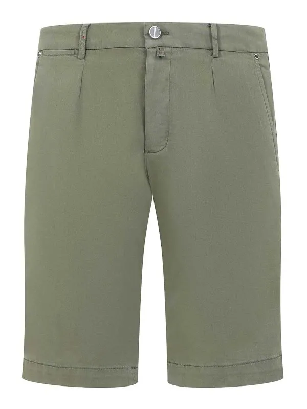 Kiton Short - Vert Foncé - Vert Foncé | UFBLACK0606F08000VERDE