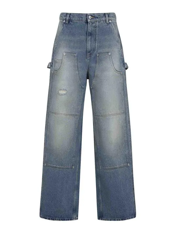 Moschino Jean Bootcut - Bleu - Bleu - Femme | 251E032005230281