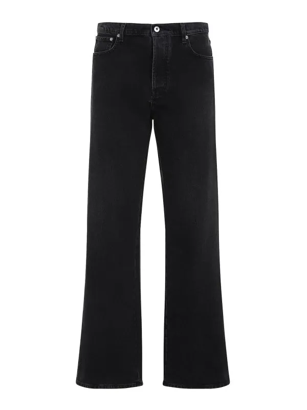 Off-White Jean Bootcut - Noir - Noir - Homme | OMYA18JS25DEN0051350