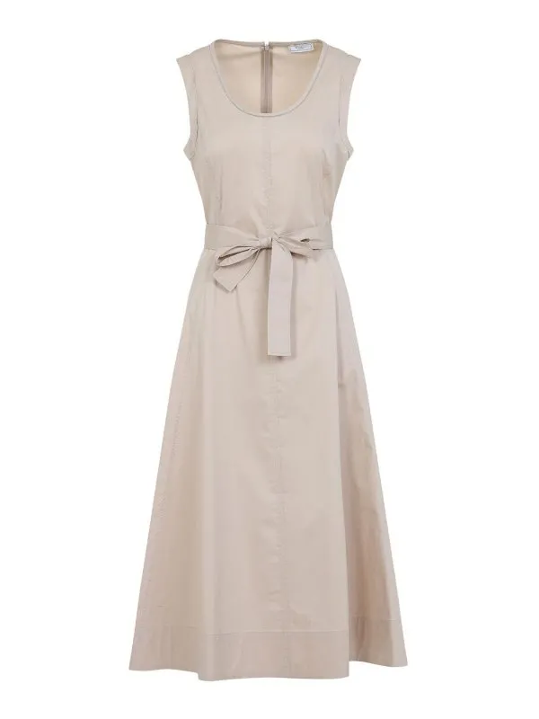 Peserico Maxi Robe - Beige - Beige - Femme | S02687A01979045