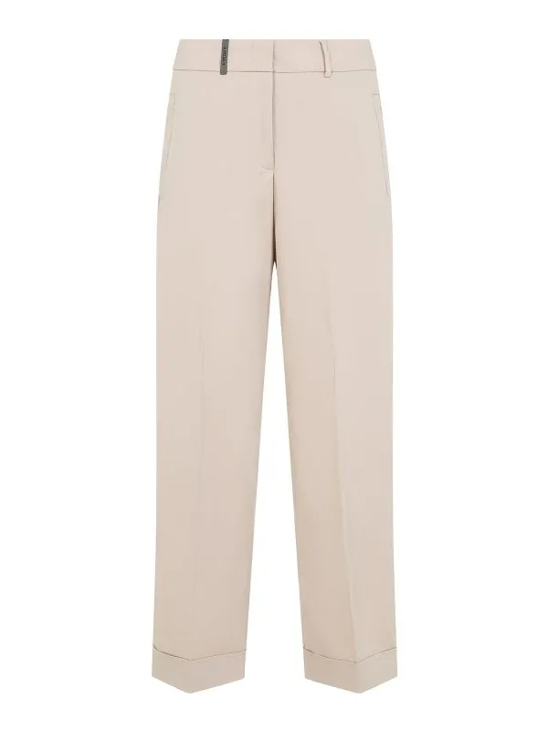 Peserico Short - Beige - Beige - Femme | P0452201037045