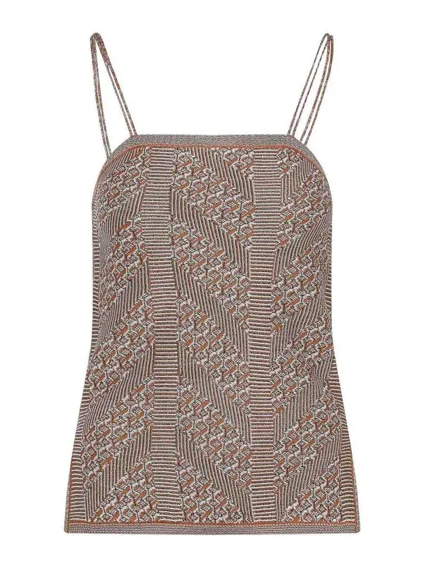 Valentino Top - Or - Or - Femme | 6B0KM05Y99E9QE | thebs.com