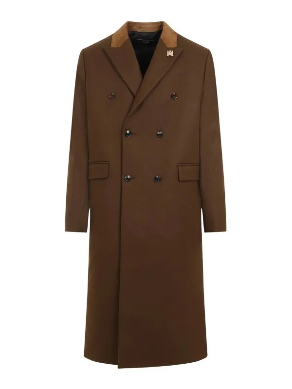 Amiri Trench-Coat - Marron - Marron - Homme | AMCTDS1003DARK
