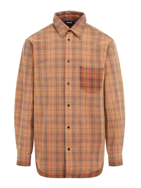 EGONlab Chemise - Orange - Orange - Homme | AW24SH003BORANGE