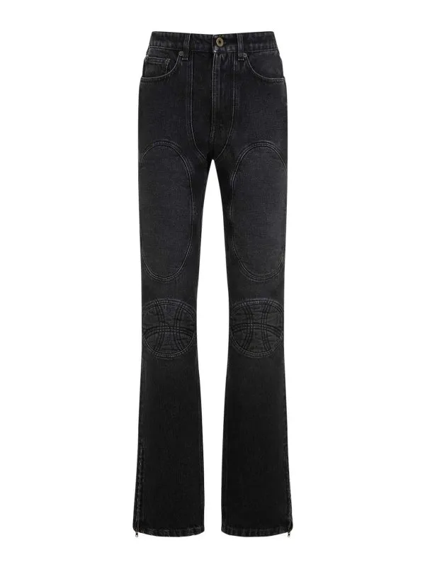 Jean Paul Gaultier Jean Bootcut - Noir - Noir | FJE148LPD01606