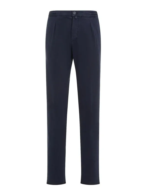 Kiton Short - Bleu Foncé - Bleu Foncé | UP1LACK0108F09006BLU