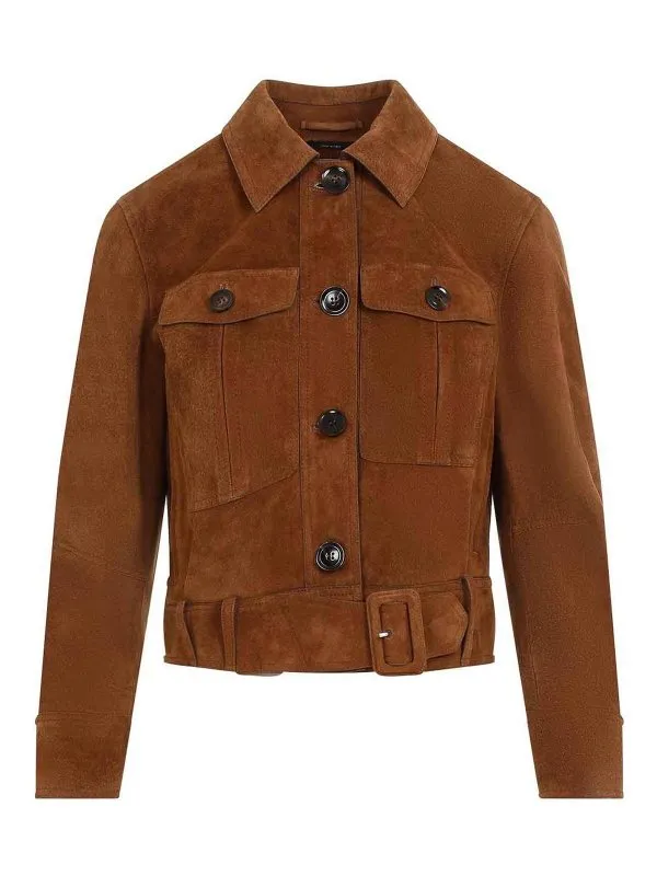 Tom Ford Veste Casual - Marron - Marron - Femme | CSL753LEX341KB314