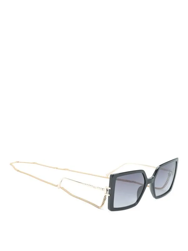 Chopard Lunettes De Soleil - Noir - Noir - Femme | IKCH3340BLK