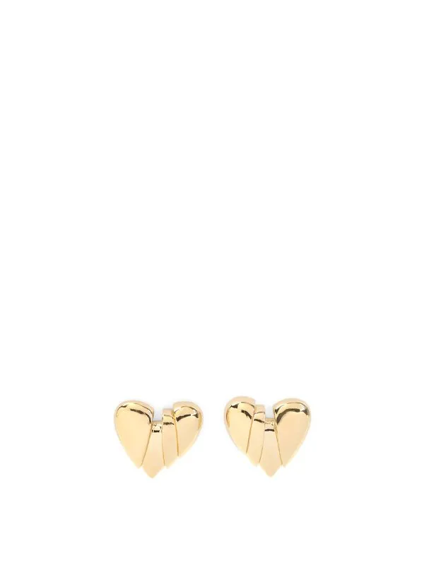 Amina Muaddi Boucles D'Oreilles - Or - Or | 12J357643HEAGOLD