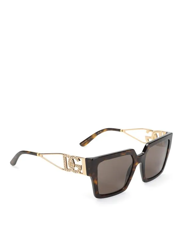 Dolce & Gabbana Lunettes De Soleil - Marron - Femme | 0DG4446B50273
