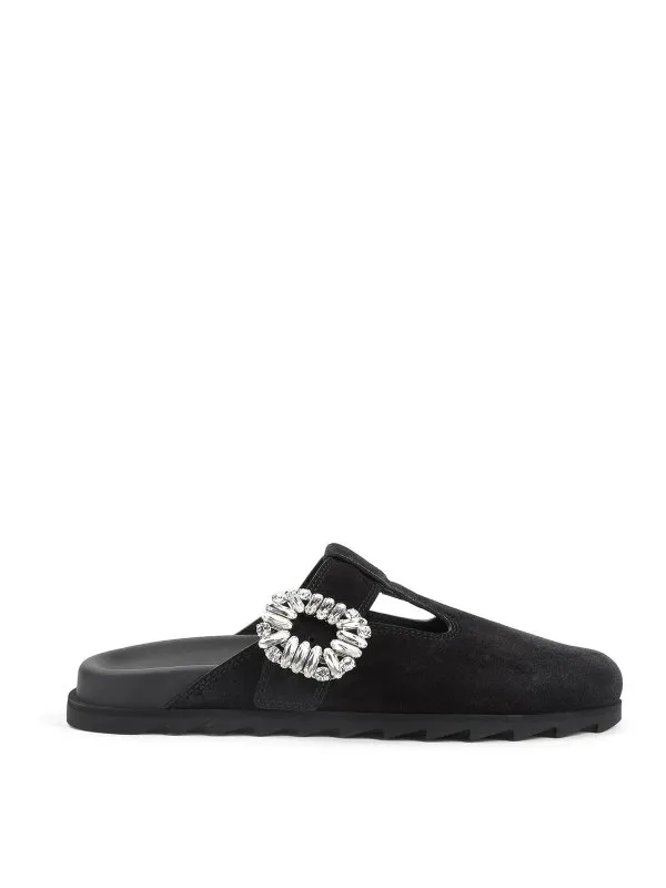 Roger Vivier Mules - Noir - Noir - Femme | RVW62542100HG0B999
