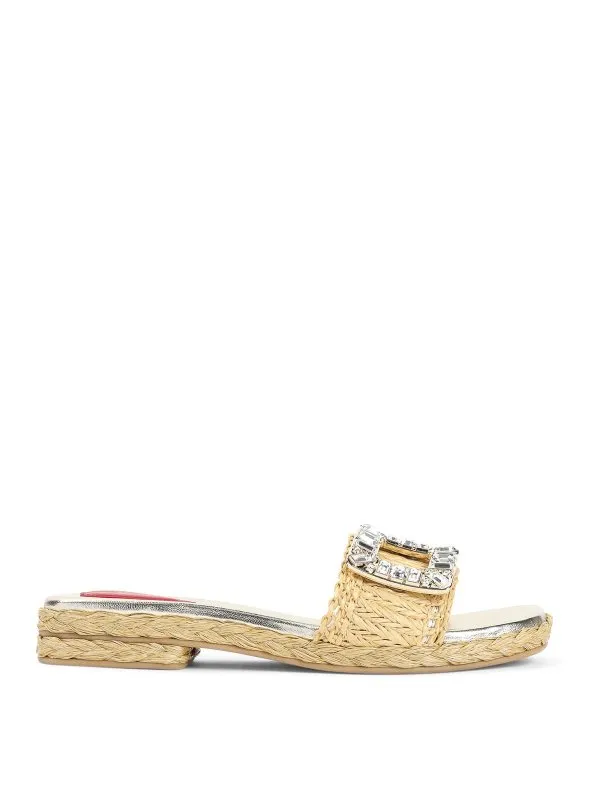 Roger Vivier Espadrilles - Crème - Crème | RVW774420406D1C013