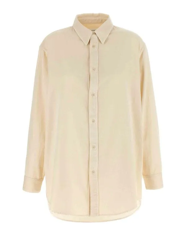 Lemaire Chemise - Blanc - Blanc - Femme | SH1160LD1035WH004