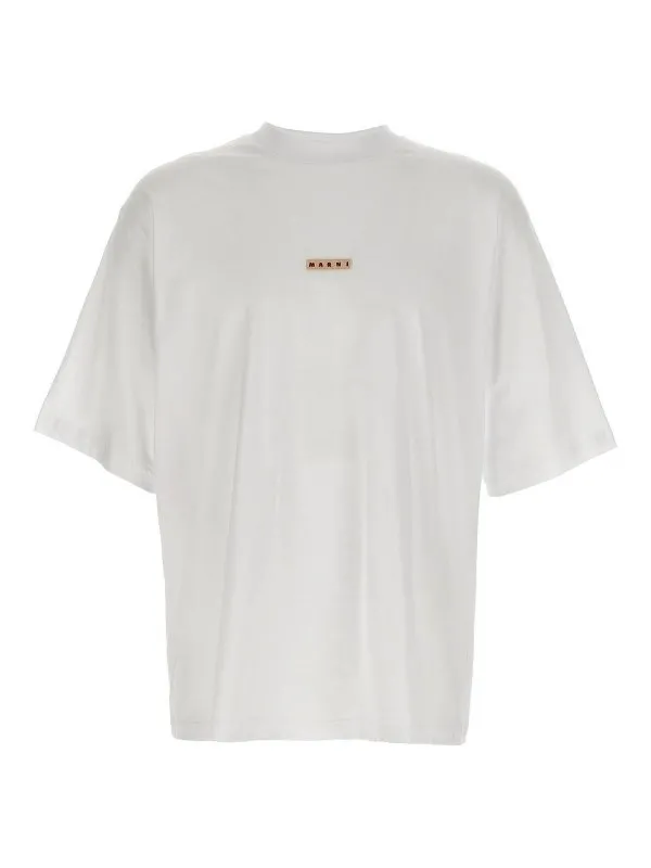 Marni T-Shirt - Blanc - Blanc - Homme | HUMU0223X6UTCZ5700W01