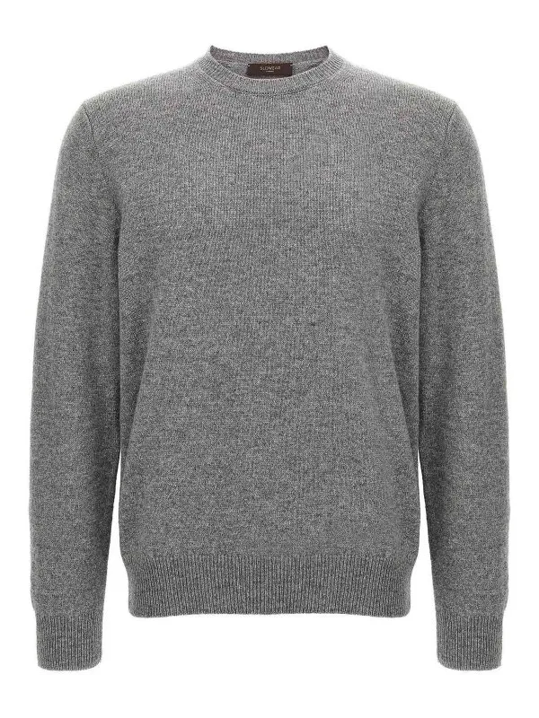 Zanone Pull Col Rond - Gris - Gris - Homme | 810234ZN207Z4909