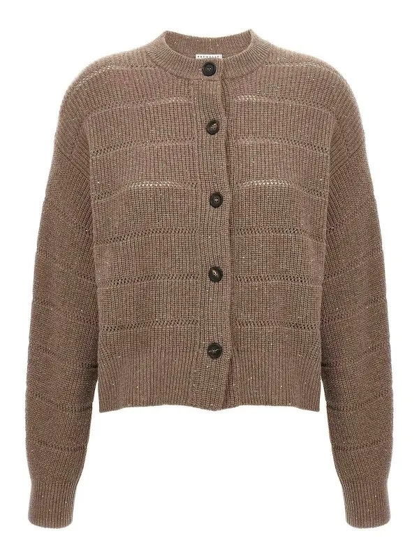 Brunello Cucinelli Cardigan - Marron - Marron | MBM738206PC507