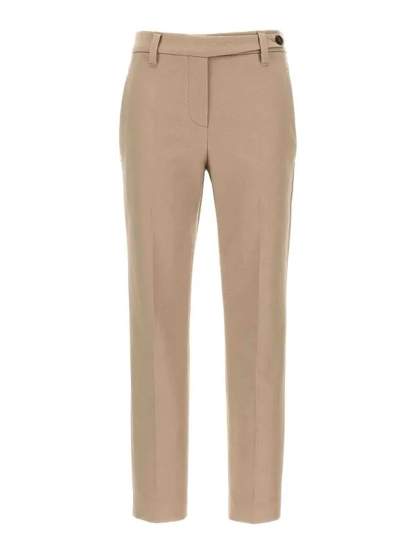 Brunello Cucinelli Pantalons Décontractés - Beige | MP126P8703C8950