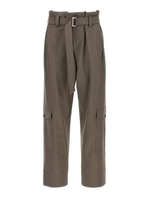 Brunello Cucinelli Pantalons Décontractés - Gris | MPW07P8979C054