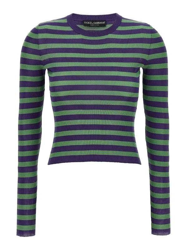 Dolce & Gabbana Pull Col Rond - Multicolore | FXXA9ZJAIRRV9644