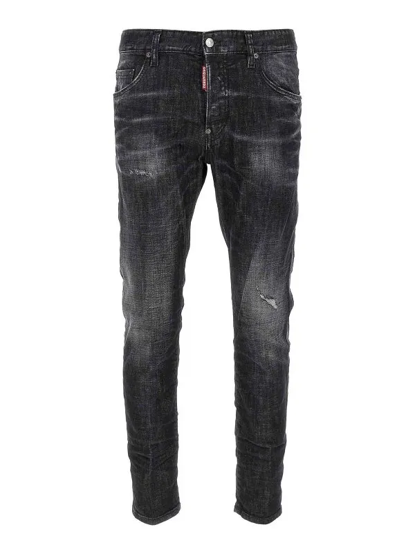 Dsquared2 Jean Bootcut - Noir - Noir - Homme | S74LB1726S30357900