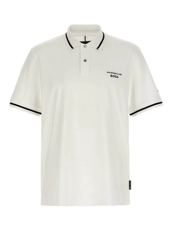 Hugo Boss Polo - Blanc - Blanc - Homme | 50543257100 | thebs.com
