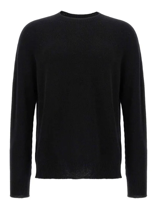 Jil Sander Pull Col Rond - Noir - Noir - Homme | J22GP0133J13264001