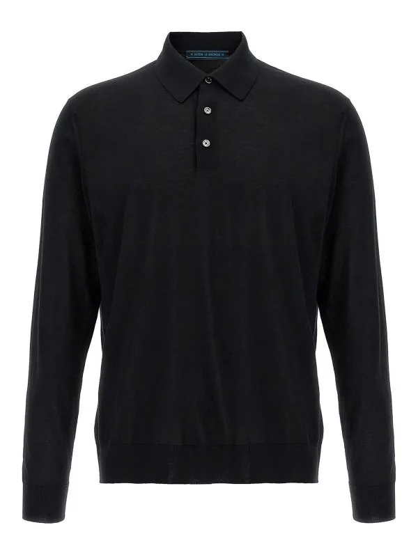 Kiton Polo - Noir - Noir - Homme | UMK0864K5008 | thebs.com