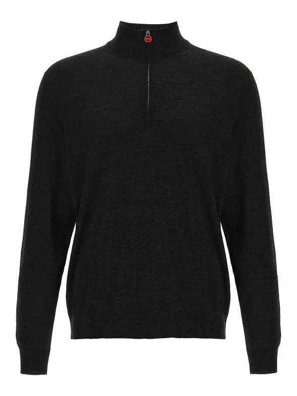 Kiton Cardigan - Noir - Noir - Homme | UMK0899K5008 | thebs.com