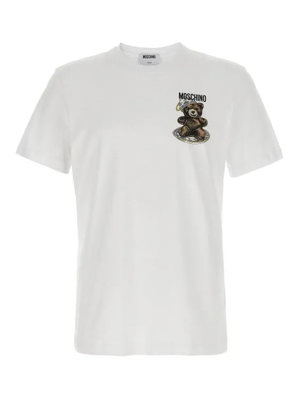 Moschino T-Shirt - Blanc - Blanc - Homme | 072152411001
