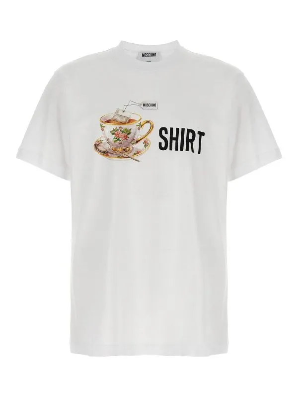 Moschino T-Shirt - Blanc - Blanc - Homme | 072852411001