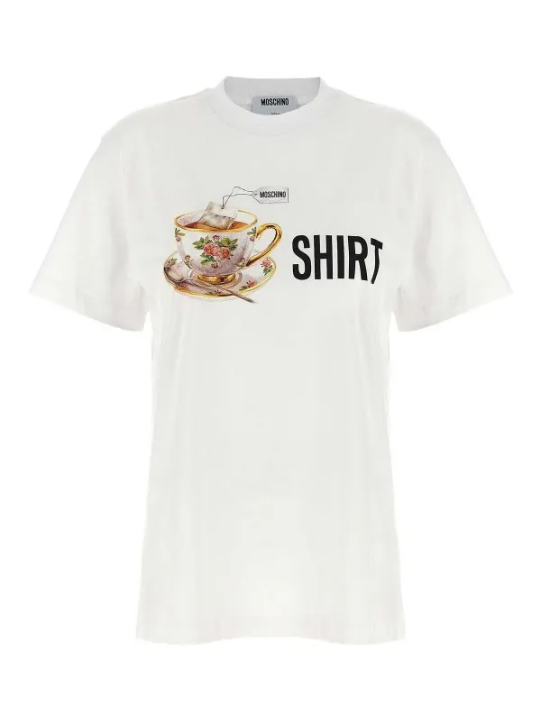 Moschino T-Shirt - Multicolore - Multicolore - Femme | 072255411001
