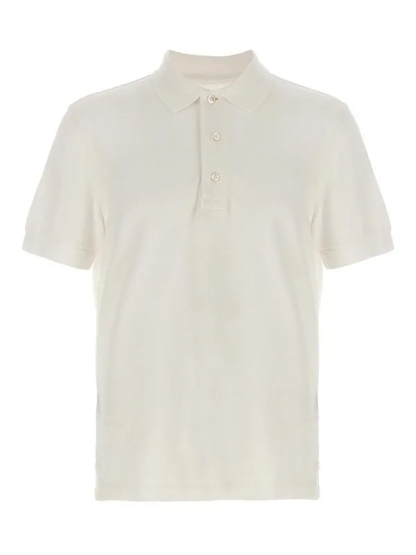 Tom Ford Polo - Blanc - Blanc - Homme | JPS011JMT013AW002